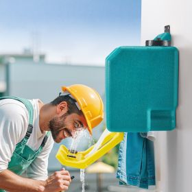 Portable Eye Wash Station 8-Gal OSHA-Approved Emergency Eyewash Station Green (Option: Green)