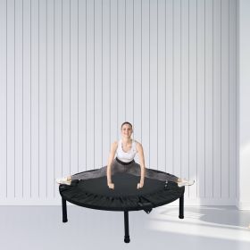 40 Inch Mini Exercise Trampoline For Adults Or Kids (Option: Black)
